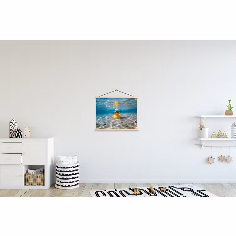 Schoolplaat - Duikbril - Eend - Water — 3