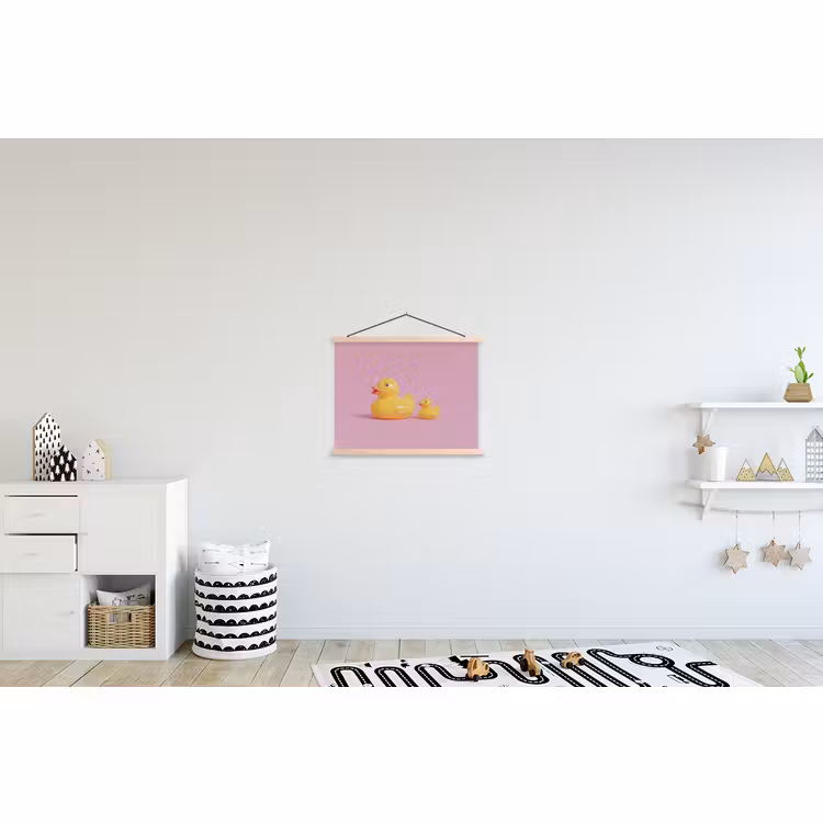 Schoolplaat - Eendjes - Vrolijk - Roze — 3