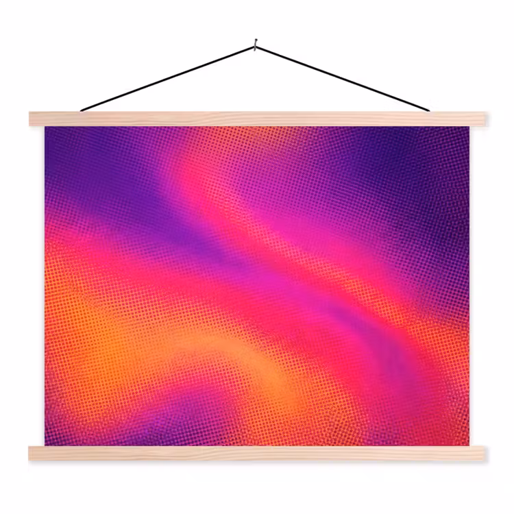 Schoolplaat - Abstract - Patroon - Kleurverloop — 1