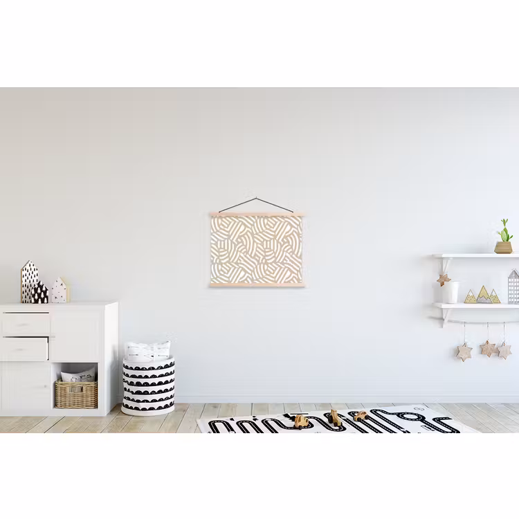 Schoolplaat - Abstract - Modern - Beige — 3