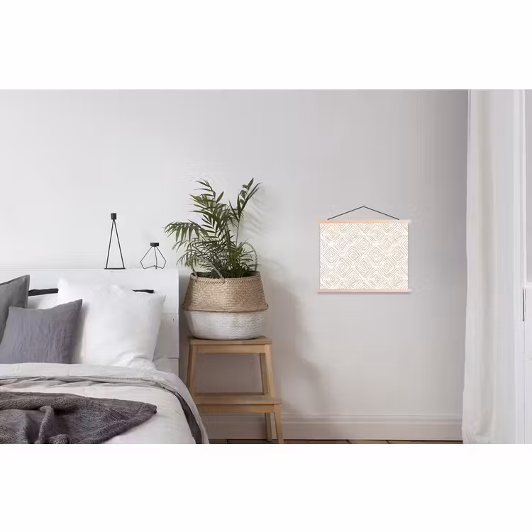 Schoolplaat - Abstract - Ruit - Beige — 2