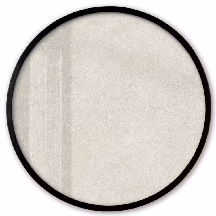 Ronde fotolijst - Zandkleurig - Modern - Egaal — 1