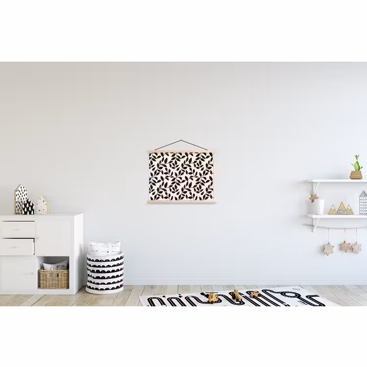 Schoolplaat - Elegant - Patroon - Zwart - Beige — 3