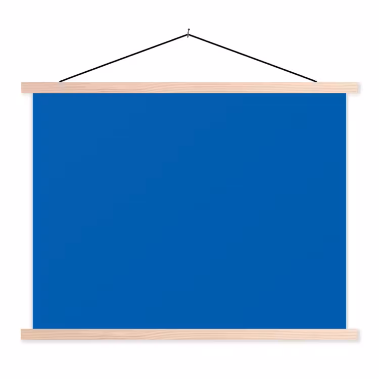 Schoolplaat - Classic - Azure - Blauw — 1