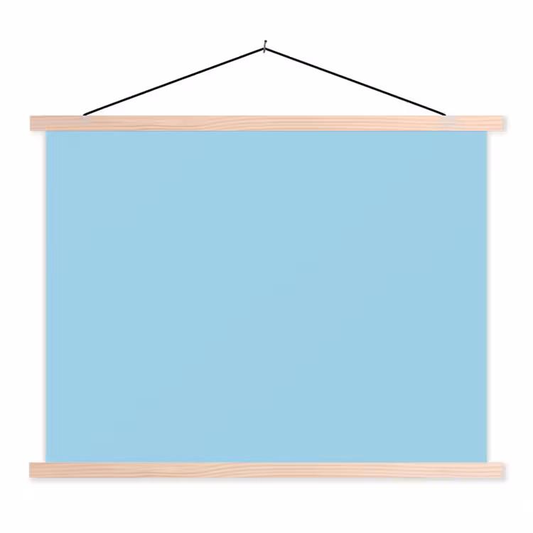 Schoolplaat - Ice - Blue - Blauw — 1