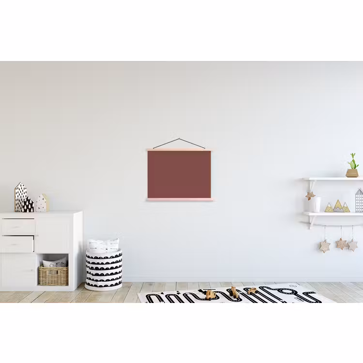Schoolplaat - Muted - Raisin - Rood — 3