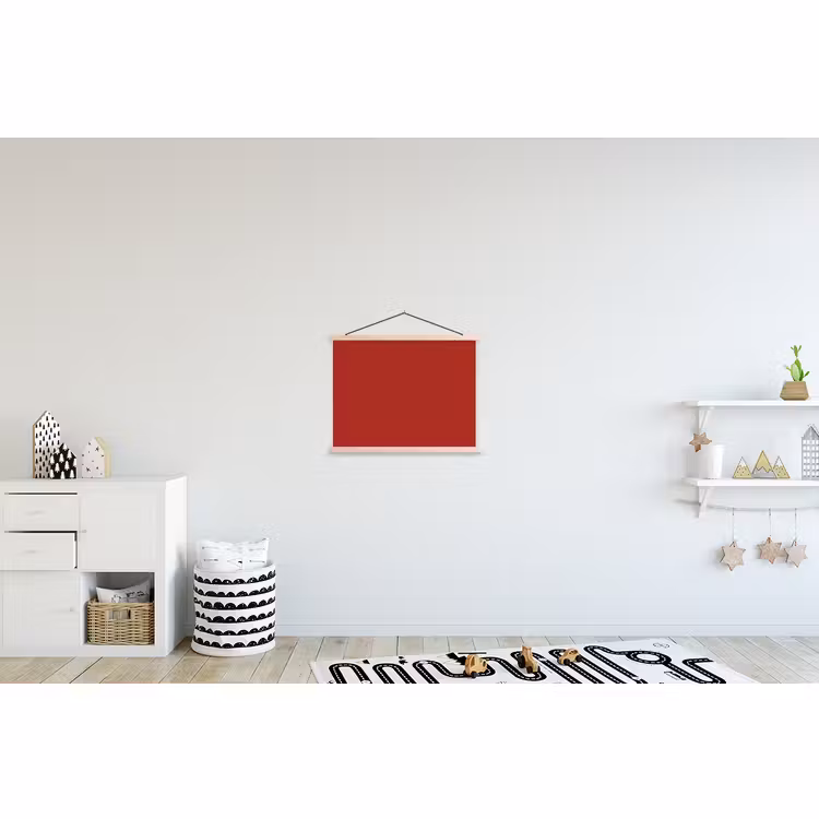 Schoolplaat - Deep - Crimson - Rood — 3