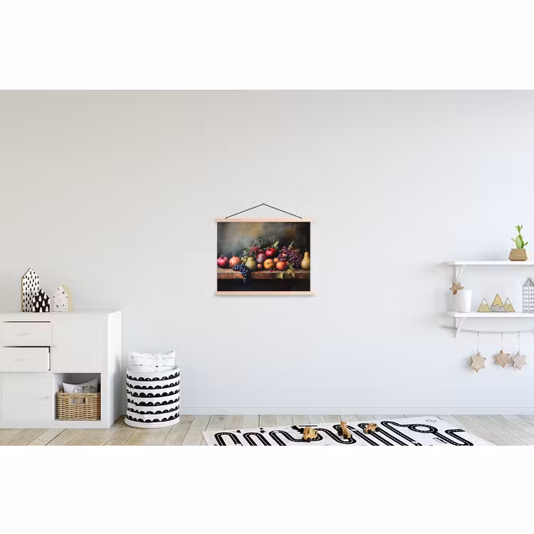 Schoolplaat - Rustiek - Stilleven - Fruit — 3