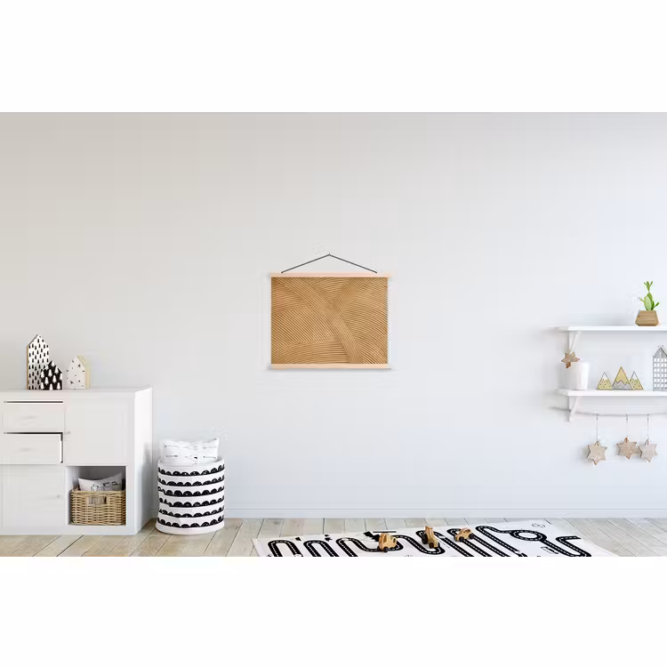 Schoolplaat - Rotan print - Beige — 3