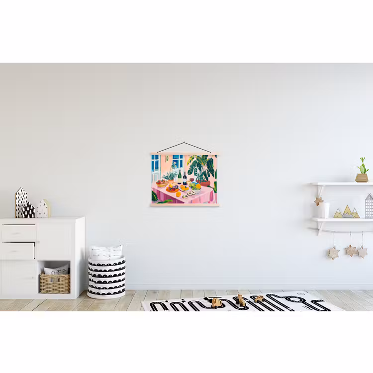 Schoolplaat - Tafel - Wijn - Fruit — 3