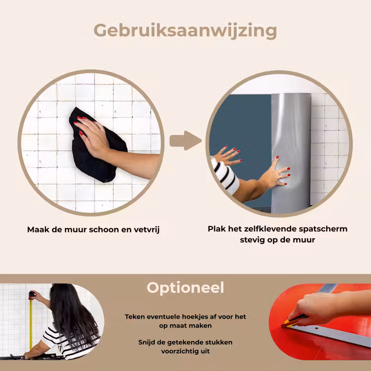 Spatscherm keuken - Oceaan Rust — 8