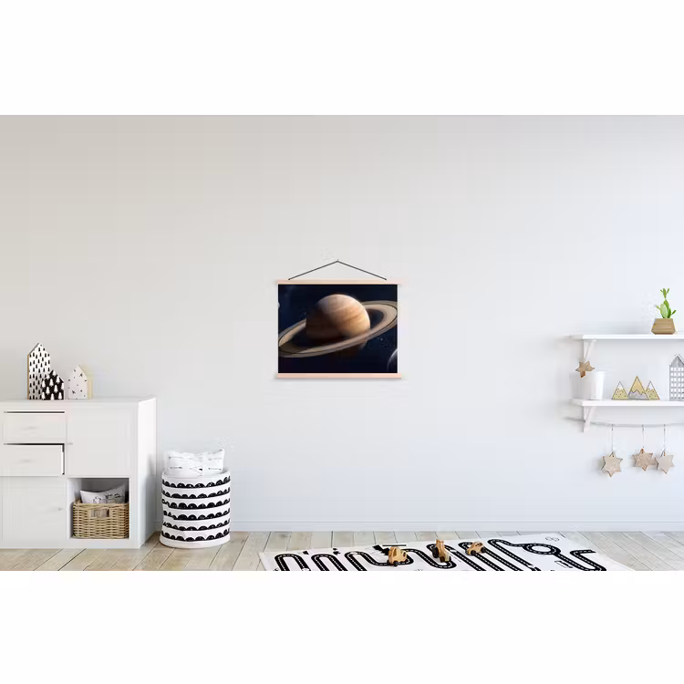 Schoolplaat - Planeten - Saturnus - Ruimte — 3