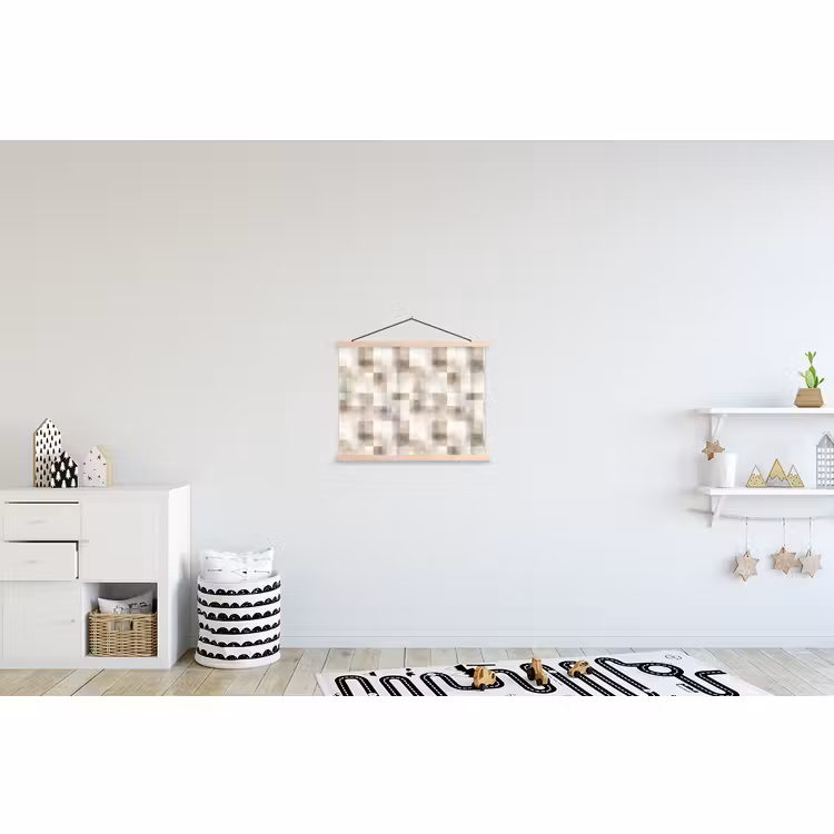 Schoolplaat - Textuur - Linnen - Beige — 3