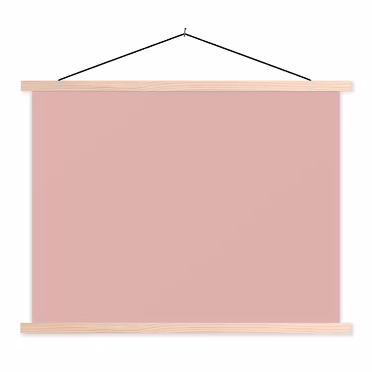 Schoolplaat - Soft - Blush - Roze — 1