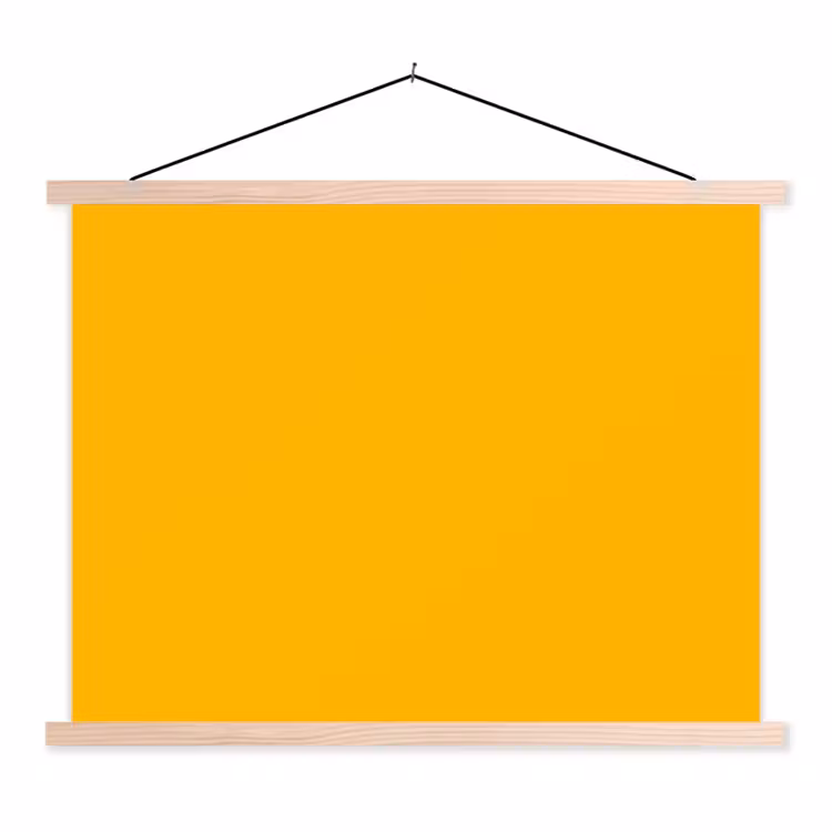 Schoolplaat - Vivid - Amber - Geel — 1