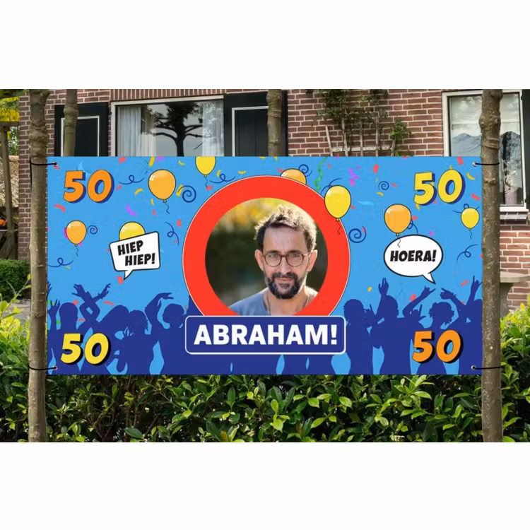 Spandoek - Verjaardag - Abraham — 1