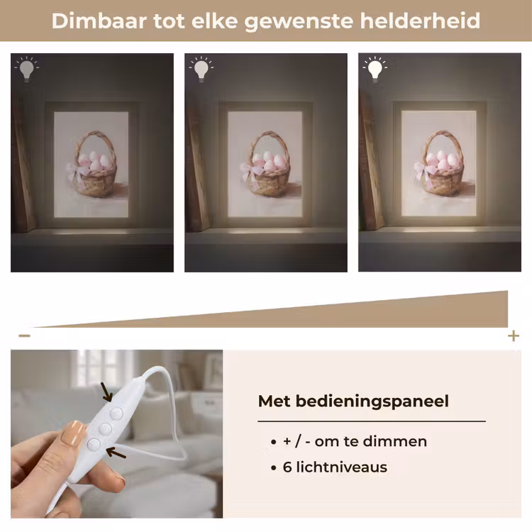 Tafellamp - Mand - Eieren - Roze — 8