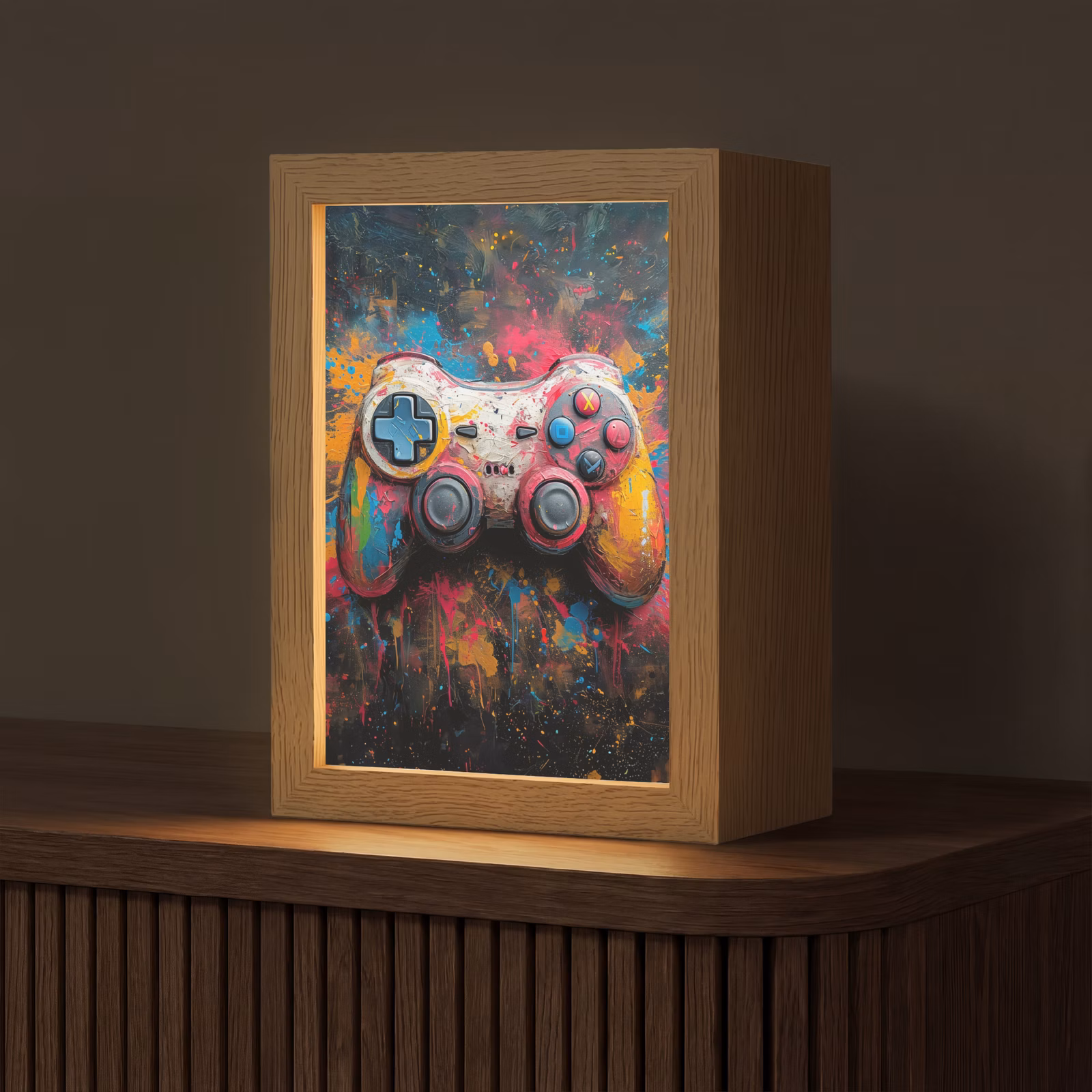 Tafellamp - Graffiti - Gaming - Controller - Verf — 1