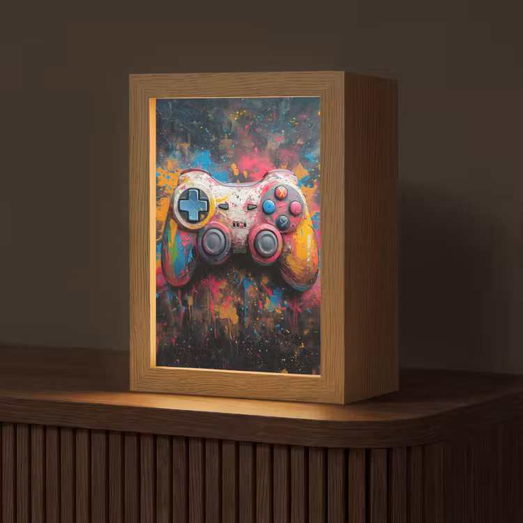 Tafellamp - Graffiti - Gaming - Controller - Verf — 1