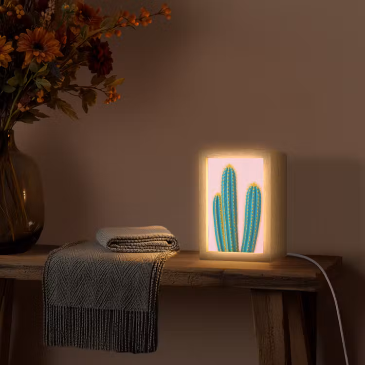 Tafellamp - Cactussen - Modern - Pastel — 2