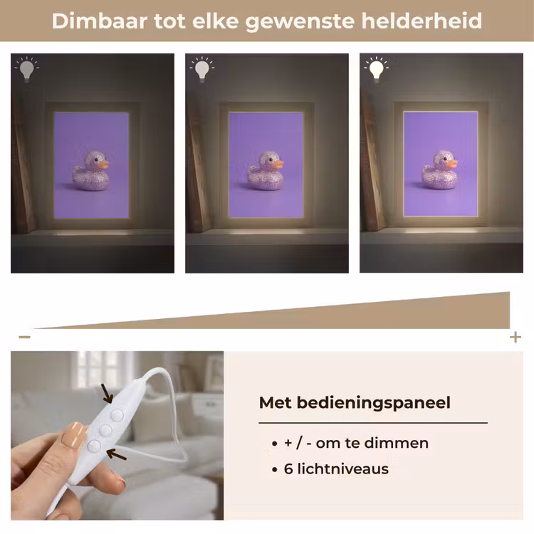 Tafellamp - Disco - Eend - Paars — 8