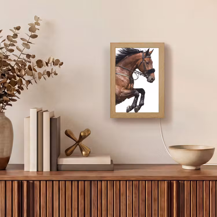 Tafellamp - Paard - Springen - Modern — 4