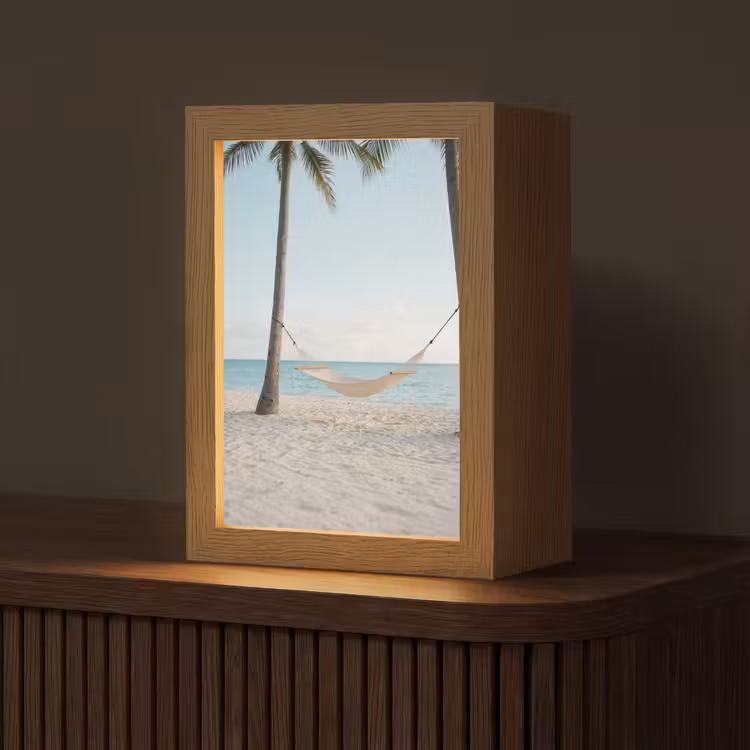 Tafellamp - Hangmat - Strand - Wit — 1