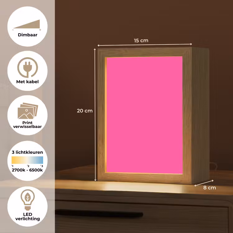 Tafellamp - Electric - Magenta - Roze — 7