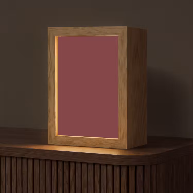 Tafellamp - Dark - Garnet - Rood — 1