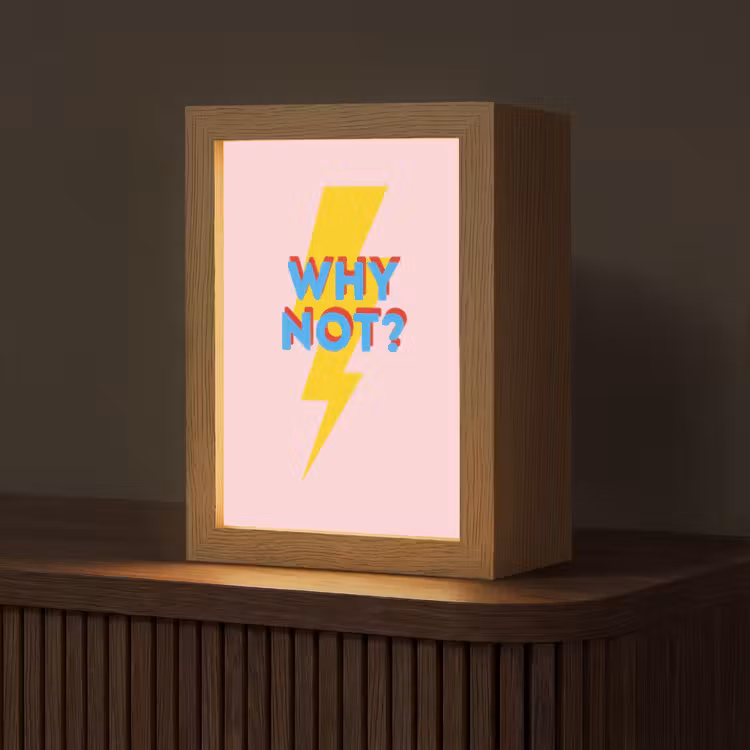 Tafellamp - Why not - Bliksem - Roze — 1