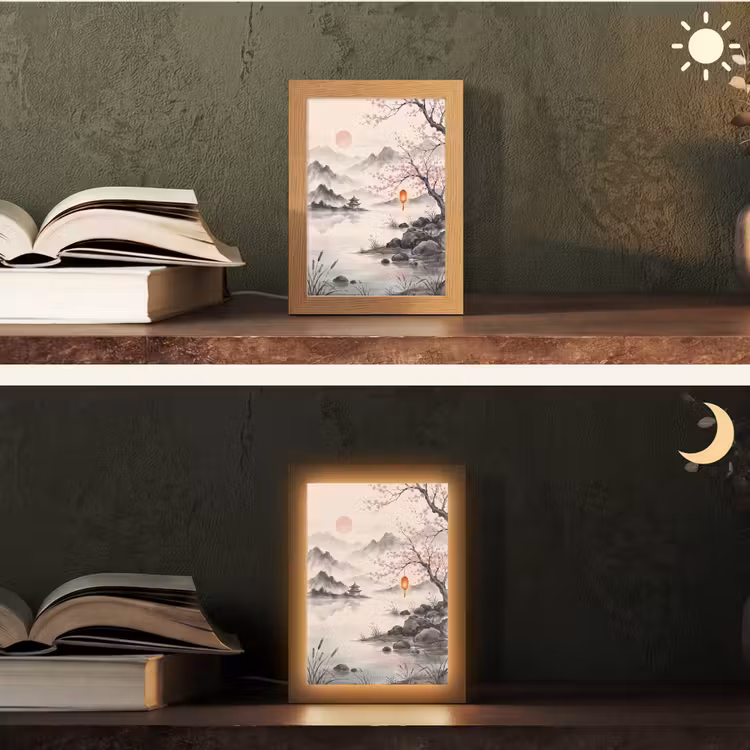 Tafellamp - Zon - Japans - Traditioneel — 5