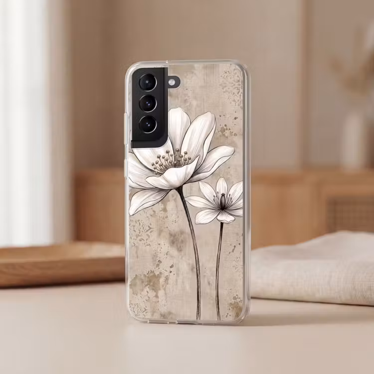 Telefoonhoesje - Modern - Design - Wit — 2