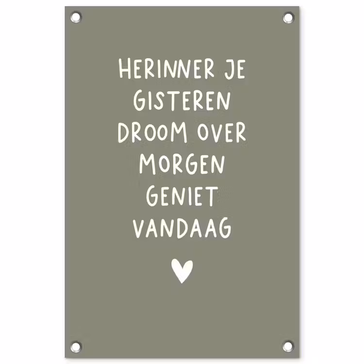 Tuinposter - droom-groen — 1