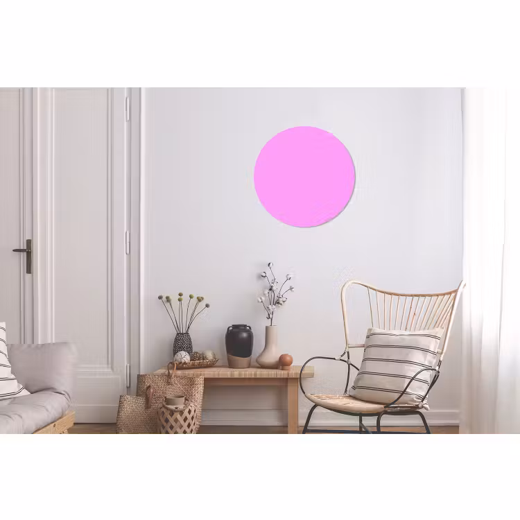 Wandcirkel - Aluminium - Soft - Lavender - Roze — 2