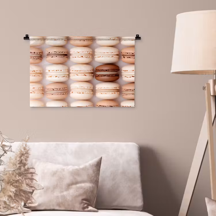 Wandkleed - Macarons - Beige - Bruin — 2