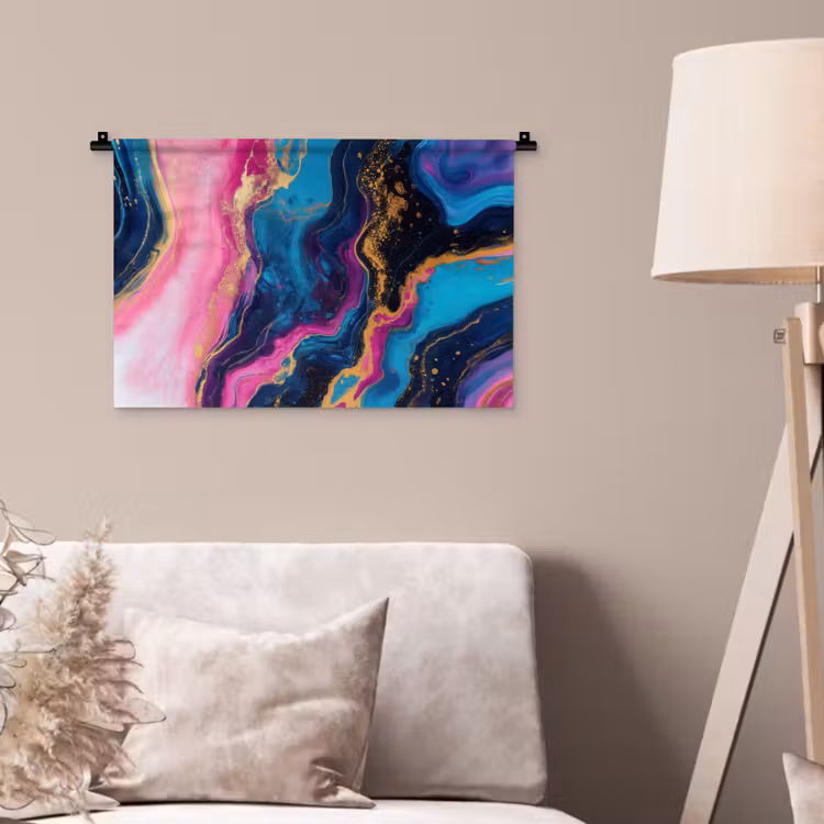 Wandkleed - Marmer - Modern - Goud — 2