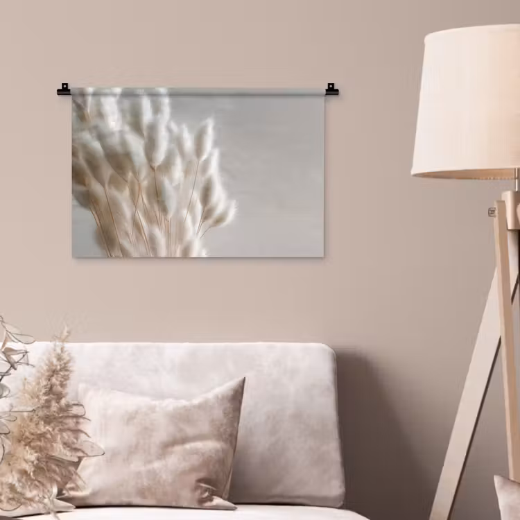 Wandkleed - Pluimen - Beige - Minimalistisch — 2