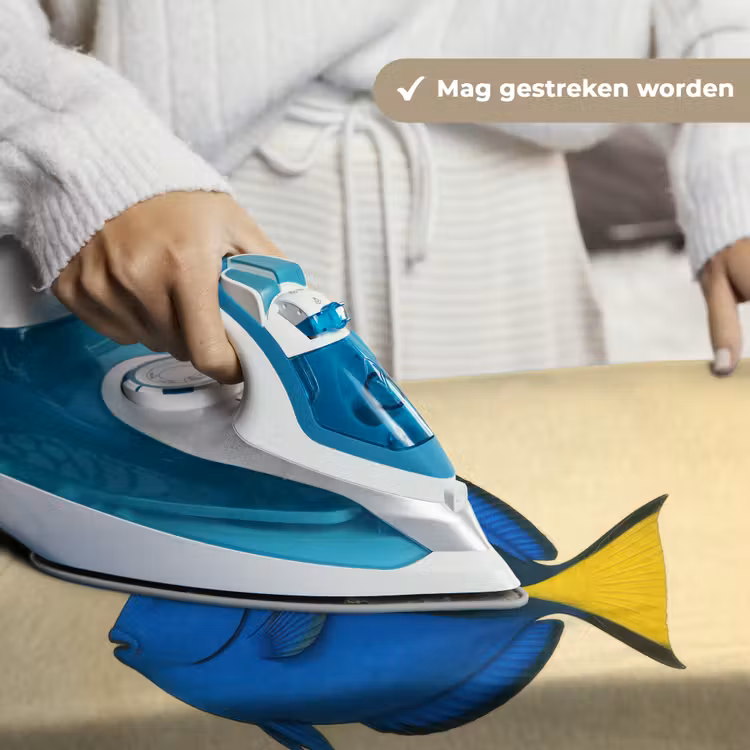 Wandkleed - Blauw - Dory - Vis - Staartvin — 6