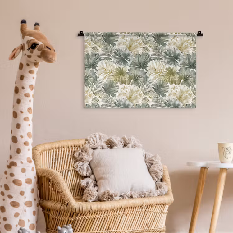 Wandkleed - Bladeren - Botanisch - Groen — 5