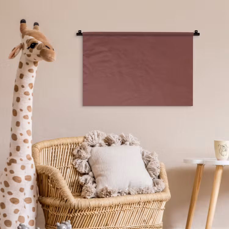 Wandkleed - Muted - Raisin - Rood — 5
