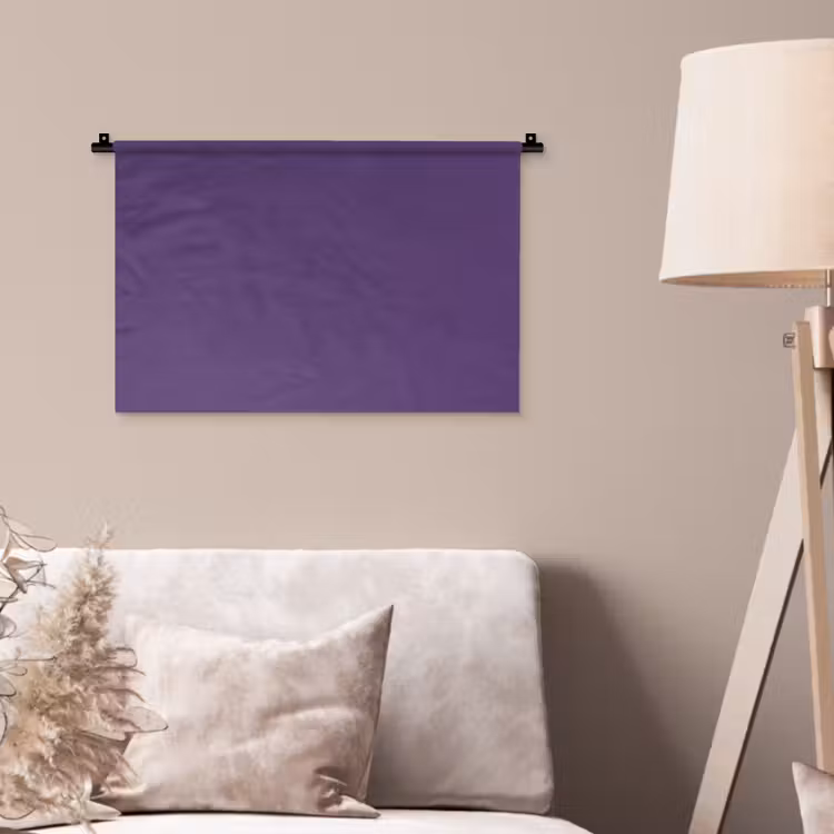 Wandkleed - Deep - Plum - Paars — 2