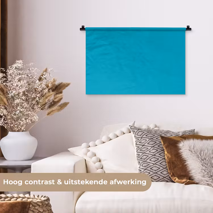 Wandkleed - Deep - Turquoise - Turkoois — 4