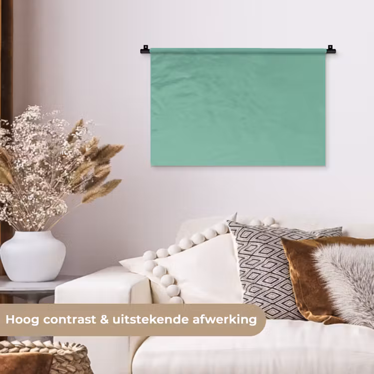 Wandkleed - Ocean - Jade - Groen — 4