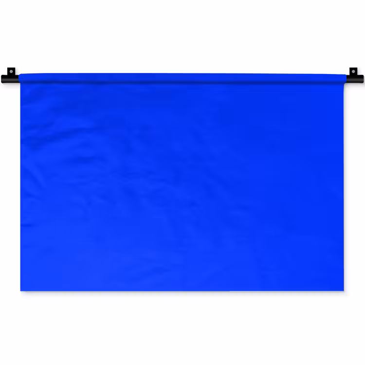 Wandkleed - Electric - Blue - Blauw — 1