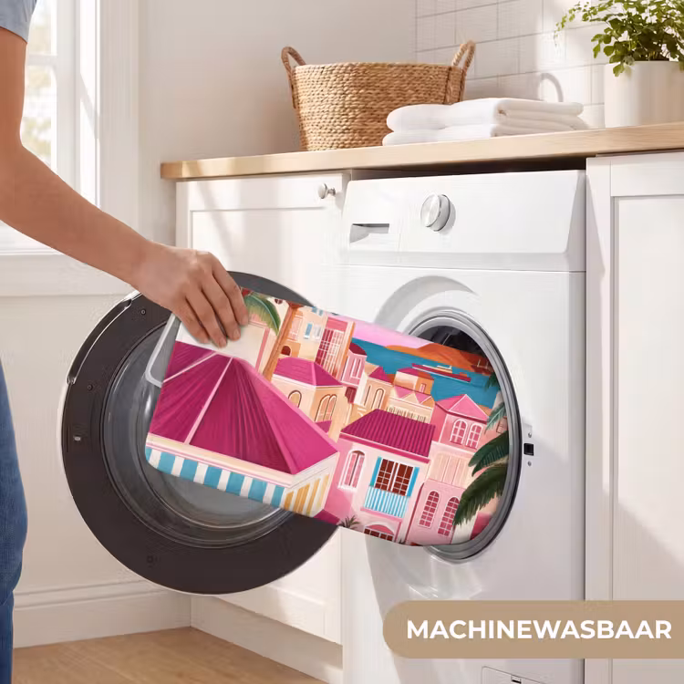 WC Mat - Stad - Roze - Palmbomen — 5