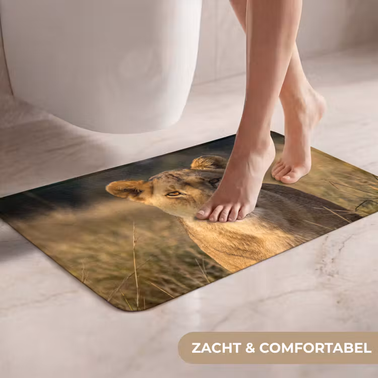 WC Mat - Leeuwin - Gras - Geel — 7