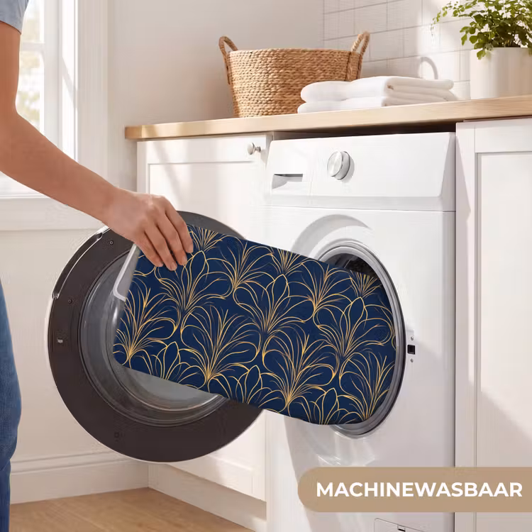 WC Mat - Deco - Waaier - Blauw — 5