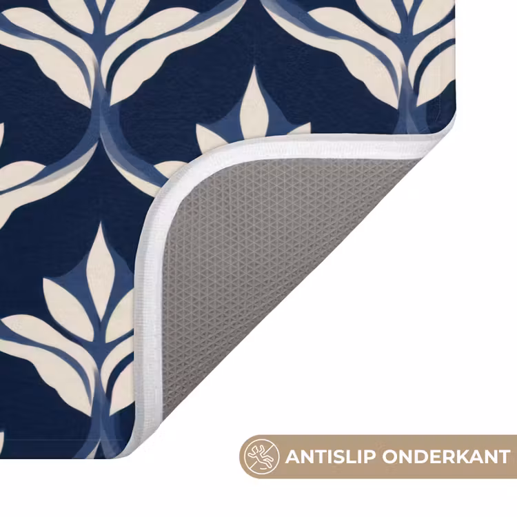 WC Mat - Modern - Ontwerp - Blauw — 3