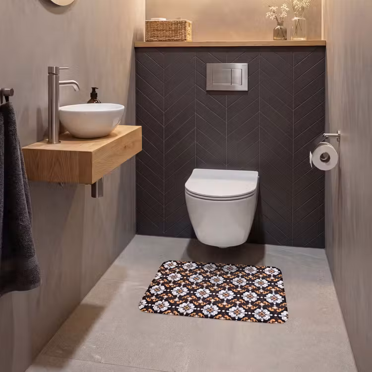 WC Mat - traditioneel - Element - Kleurrijk — 2