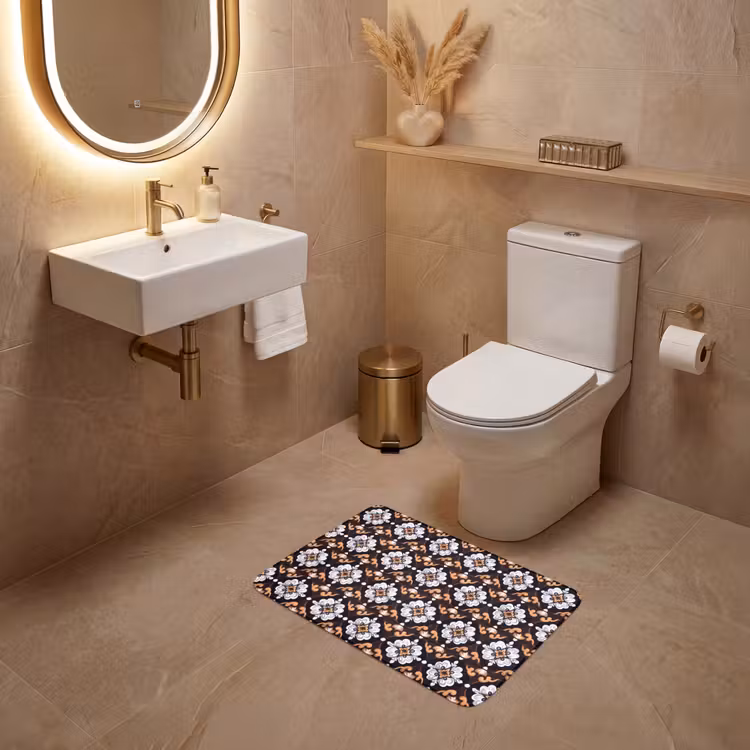 WC Mat - traditioneel - Element - Kleurrijk — 4